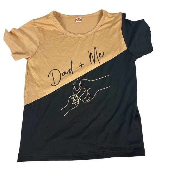 Father & Child Matching Outfit Set "Dad + Me" Graphic Tee & Shorts Size 6 - Picture 2 of 8